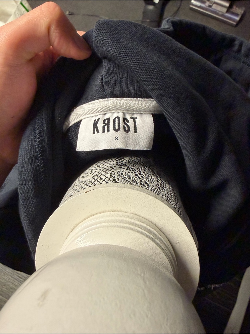 Krost Navy Hoodie - Picture 5 of 5